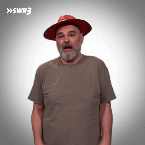 Old Man Confused Face GIF