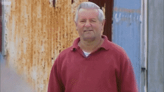 Old Man Doing Head Scratch GIF