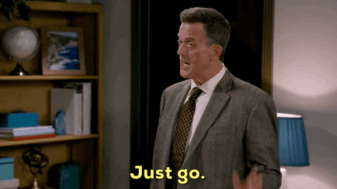 Old Man Just Go You Need To Leave GIF