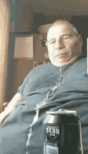 Old Man Over Throwing Up GIF