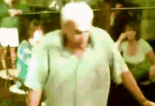 Old Man Robotic Dance GIF