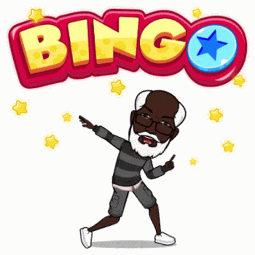 Old Man Shout Thats A Bingo GIF