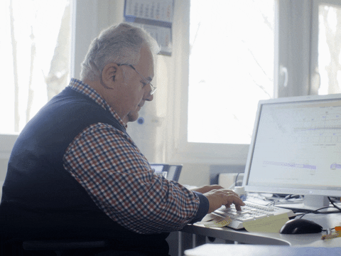 Old Man Signals Youre Simply The Best GIF