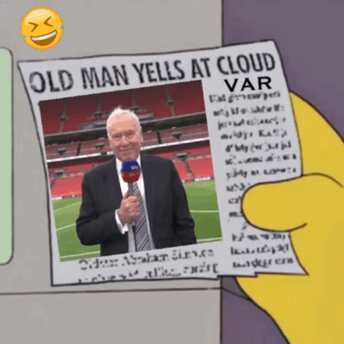 Old Man Yells At Cloud GIF