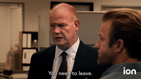 Old Man You Need To Leave Now GIF