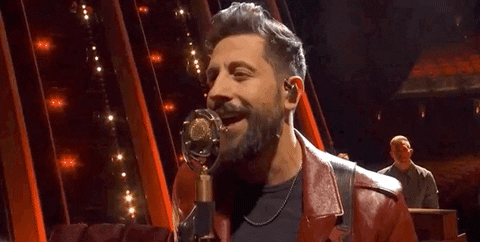 Old Matthew Ramsey Dominion Singing GIF