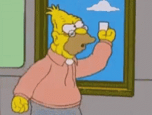 Old Men Grampa Simpson Wants Fighting GIF