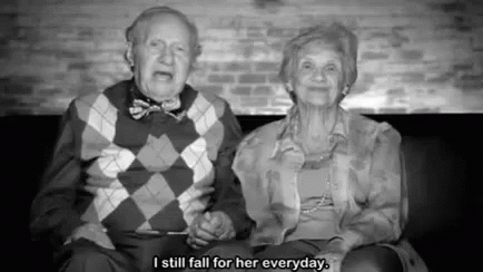 Old People Loving Each Other Till The End GIF