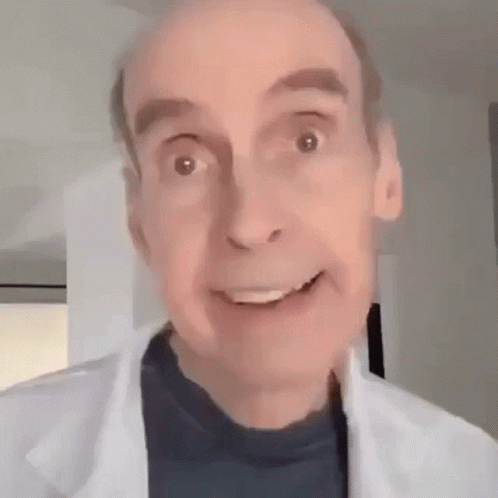 Old Person Talking Rapidly GIF