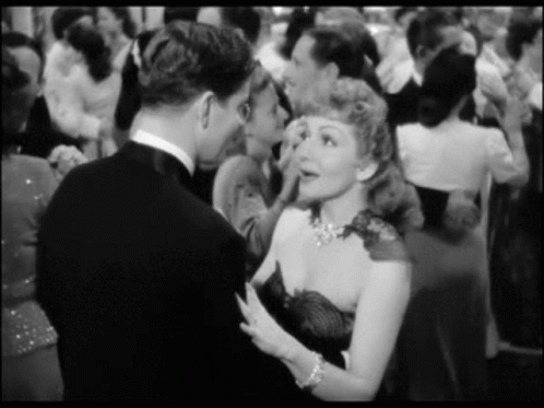 Old School Movie Intimate Dance GIF