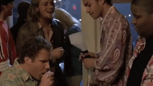 Old School Movie Sipping The Hose GIF