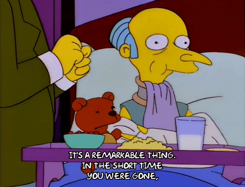 Old Simpson And Its Gone Short Time GIF
