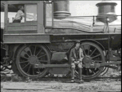 Old Train Transportation GIF