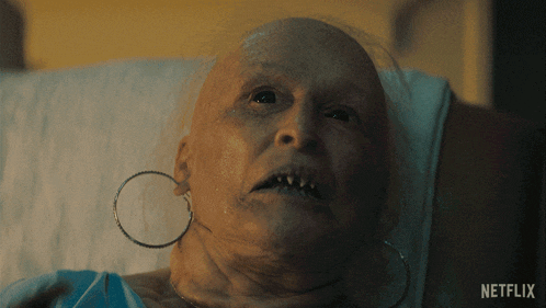 Old Woman Shark Teeth The Deliverance GIF