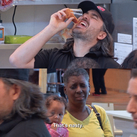 Old Woman That's Nasty Girl GIF