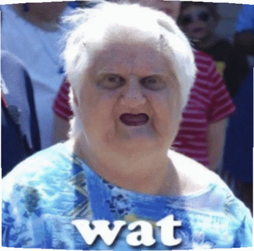 Old Woman Toothless Meme GIF