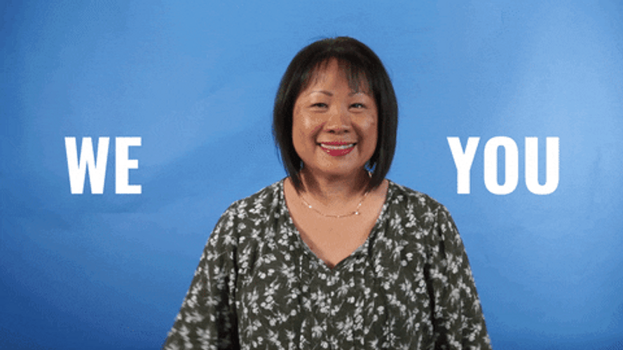 Old Woman We Love You GIF