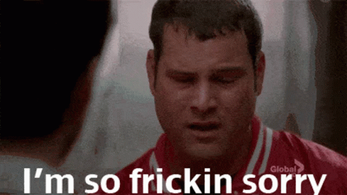 Old Yeller I'm So Freaking Sorry GIF