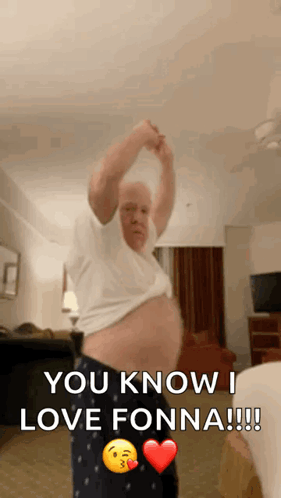 Older Man Dancing You Know I Love Fonna!!! GIF