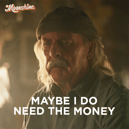 Older Man in Beanie Says Maybe I Do Need The Money