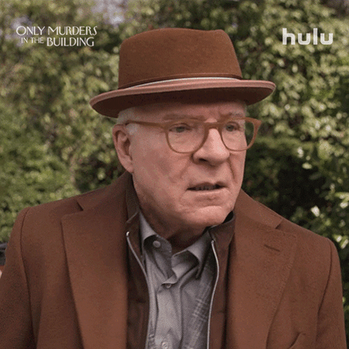 Older Man in Hat and Glasses Hulu Ad