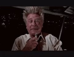 Older Man In White Shirt And Tie Cockpit GIF