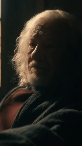 Older Man With Beard GIF