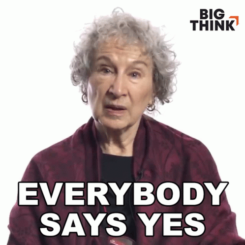 Older Woman Says Everybody Says Yes
