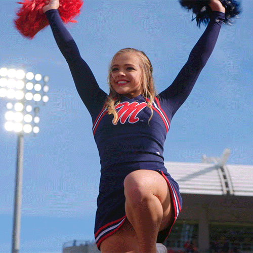 Ole Miss Rebels Cheerleader Katelyn Ohashi GIF