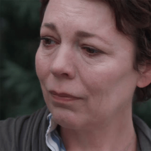 Olivia Colman Crying Happy GIF