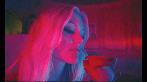 Olivia Holt Red Rose GIF