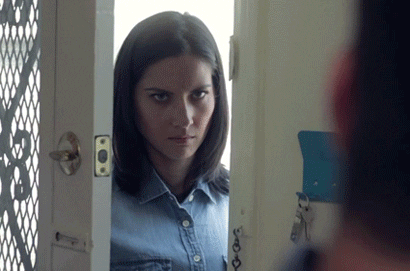 Olivia Munn Death Stare GIF