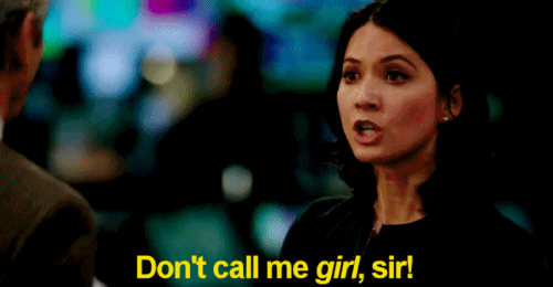 Olivia Munn Dont Call Me Girl Sir GIF