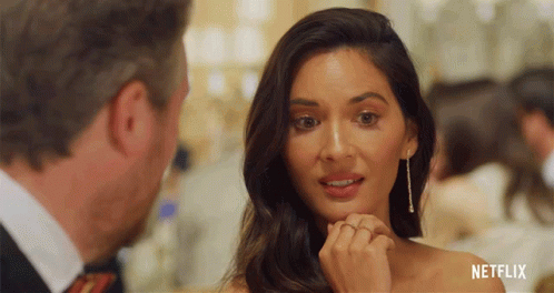 Olivia Munn In Love Wedding Repeat GIF