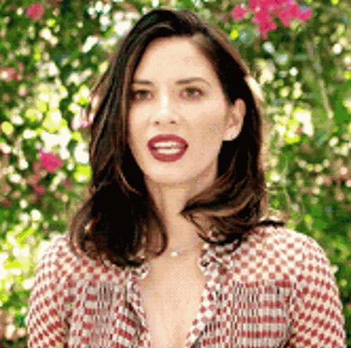 Olivia Munn Speaking GIF