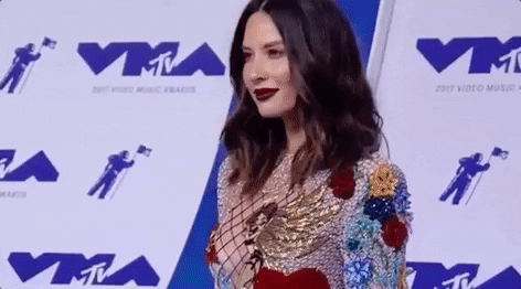 Olivia Munn Vma Red Carpet GIF
