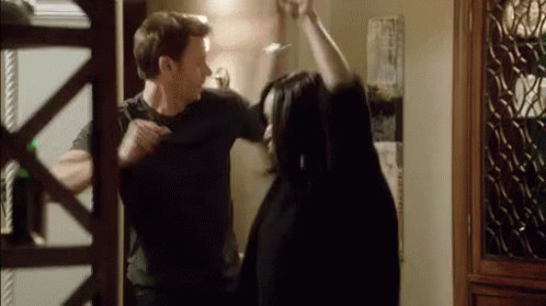 Olivia Pope Dancing With A Guy GIF