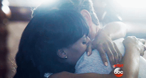 Olivia Pope Hugging President Fitzgerald Grant GIF