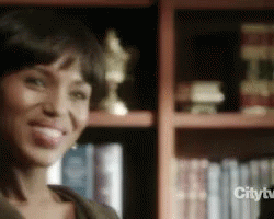 Olivia Pope Smile To Serious Face GIF
