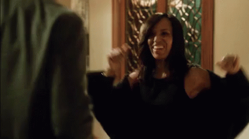 Olivia Pope Turning And Dancing GIF