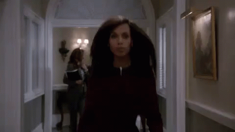 Olivia Pope Walking Fast GIF