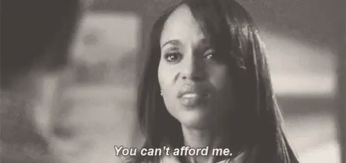 Olivia Pope You Cant Afford Me GIF