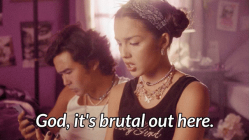Olivia Rodrigo Brutal Out Here GIF