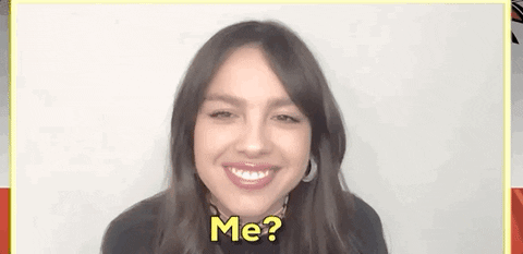 Olivia Rodrigo Me Tv Guide GIF