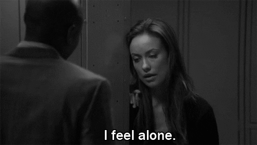 Olivia Wilde I Feel Alone GIF