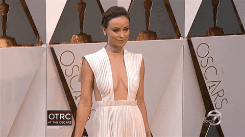 Olivia Wilde In Oscars Event GIF