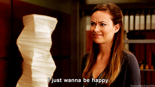 Olivia Wilde Just Want To Be Happy GIF