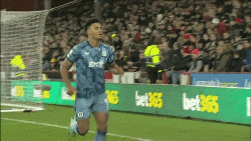 Ollie Watkins Running To The Pole GIF