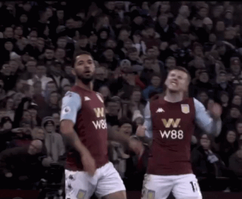 Ollie Watkins Teammate Naughty Walk GIF