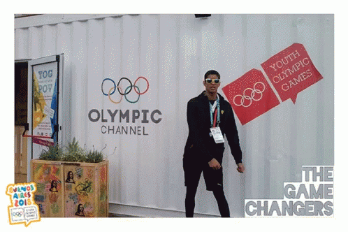 Olympic Channel Floss Dance GIF